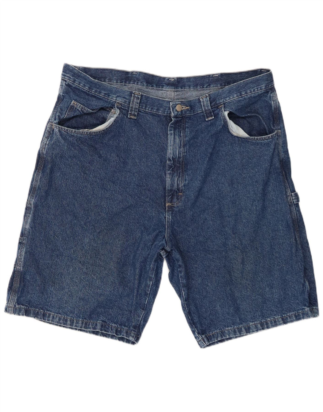 Wrangler Pantalones cortos vaqueros cargo para hombre W38 XL Algodón azul