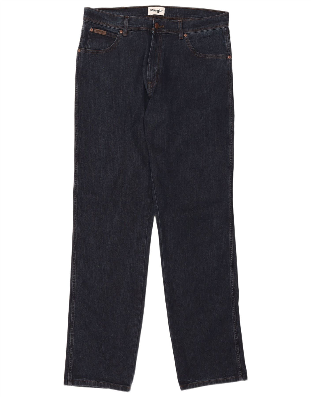 Wrangler Vaqueros rectos Texas para hombre W36 L36 Algodón azul marino