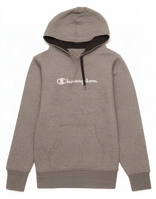 Champion Herritage Fit Graphic Sudadera con Capucha para Mujer UK 46 Grande Gris Algodón