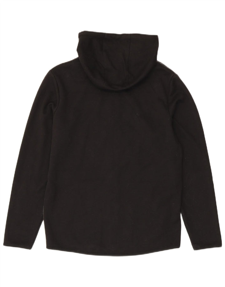 Jack & Jones Hombre Zip Hoodie Sweater Medium Negro Colorblock Poliéster