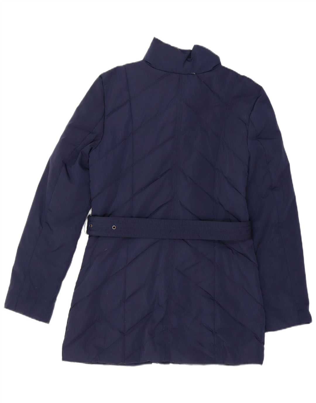 MONSOON Abrigo acolchado para mujer UK 10 Small Azul marino Poliéster