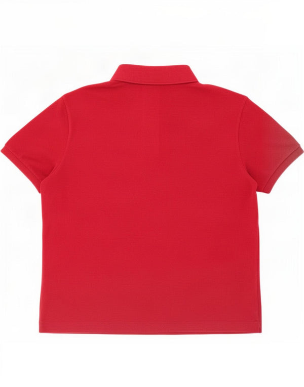 Polo Lacoste Hombre Talla 6 XL Algodón Rojo