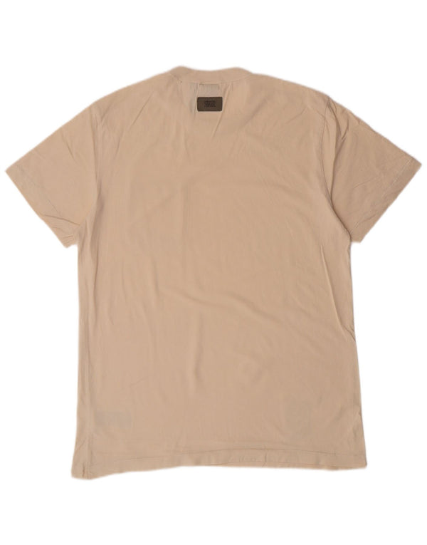 G-STAR Camiseta para Hombre Top Medium Off White Cotton