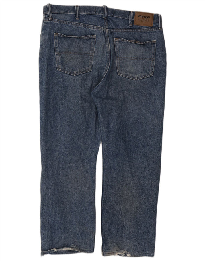 Wrangler Vaqueros rectos para hombre W38 L26 Algodón azul