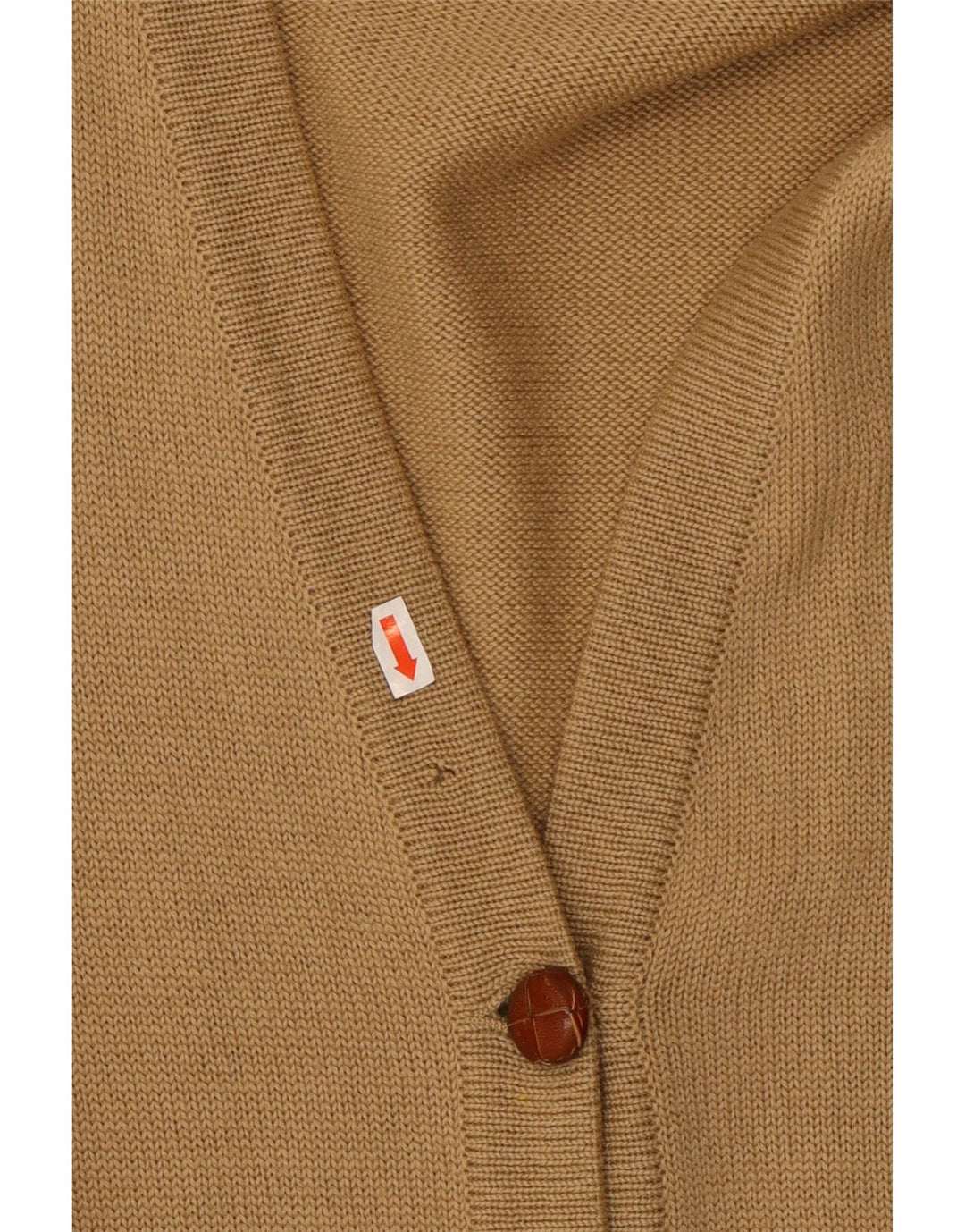 LUISA SPAGNOLI Suéter cárdigan para mujer Reino Unido 14 Lana beige grande