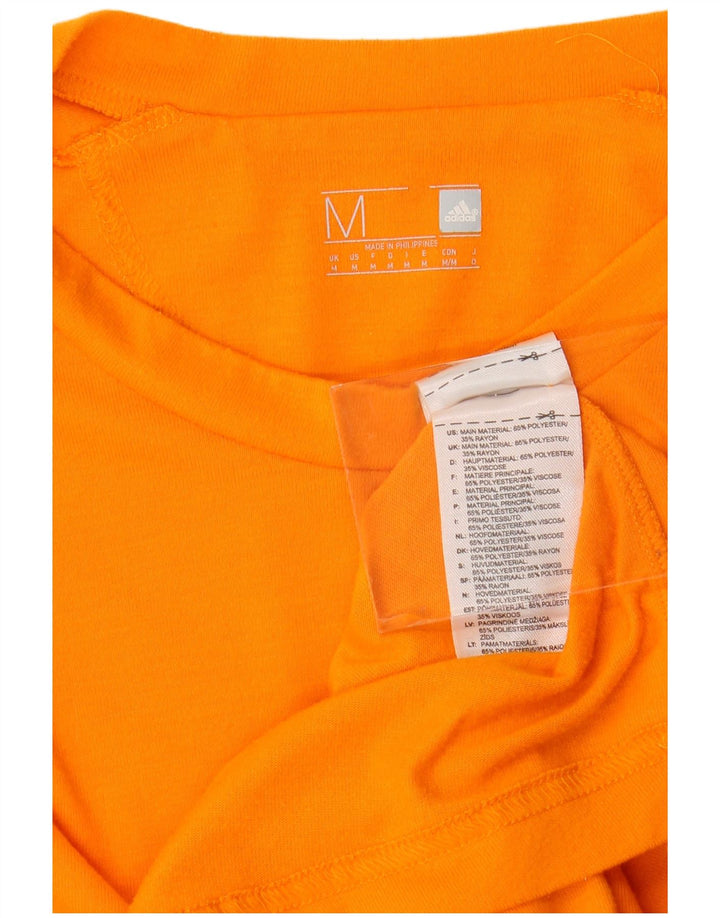 ADIDAS Camiseta Hombre Top Medio Naranja Poliéster