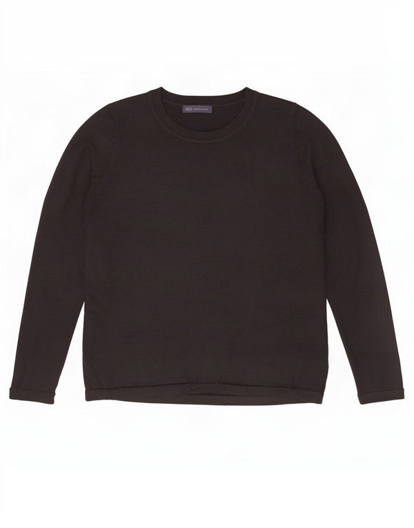 Marks & Spencer Jersey con Cuello Barco para Mujer UK 40 XL Acrílico Marrón