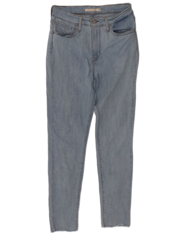 Levi's Vaqueros pitillo de talle alto 721 para mujer W28 L28 Algodón azul