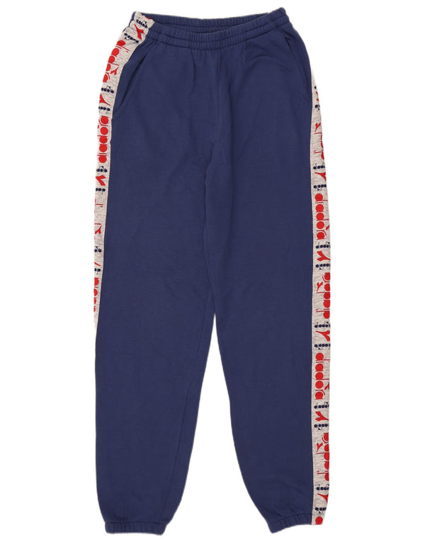 Diadora Pantalón De Chándal Con Gráfico Joggers Large Azul Marino Colorblock