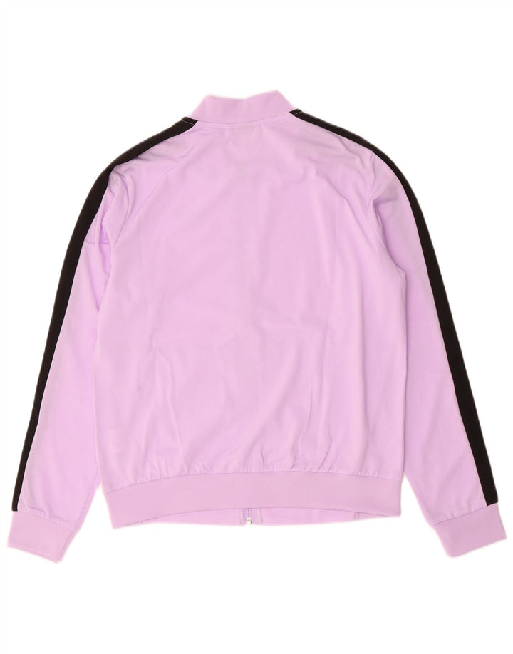Puma Chaqueta de chándal extragrande para mujer UK 10 Small Purple Colourblock