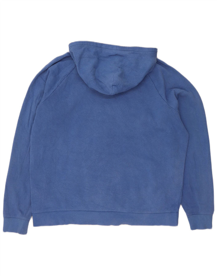 Under Armour Jersey con capucha para hombre, talla grande, algodón azul