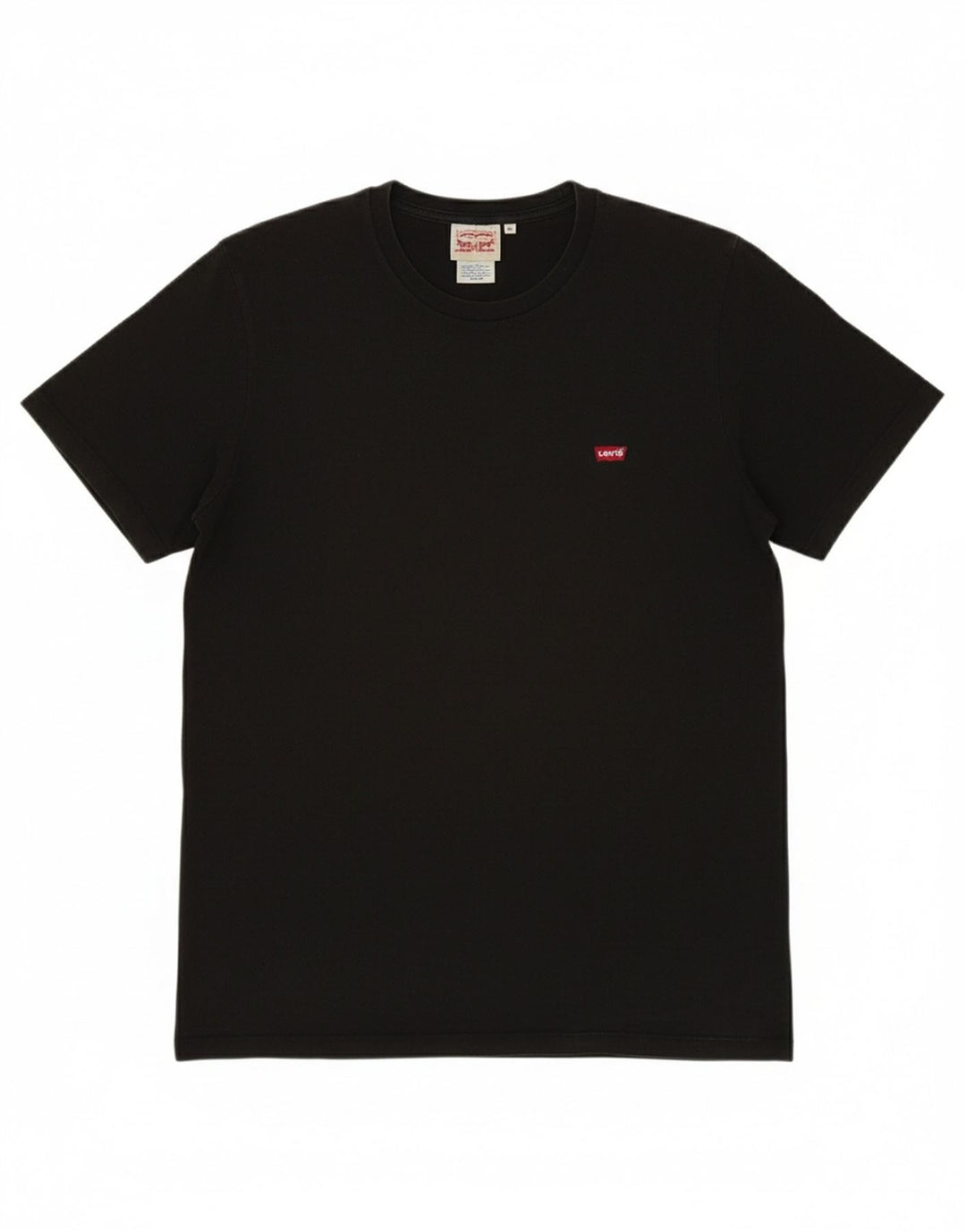 LEVI'S Mens T-Shirt Top Medium Black Cotton