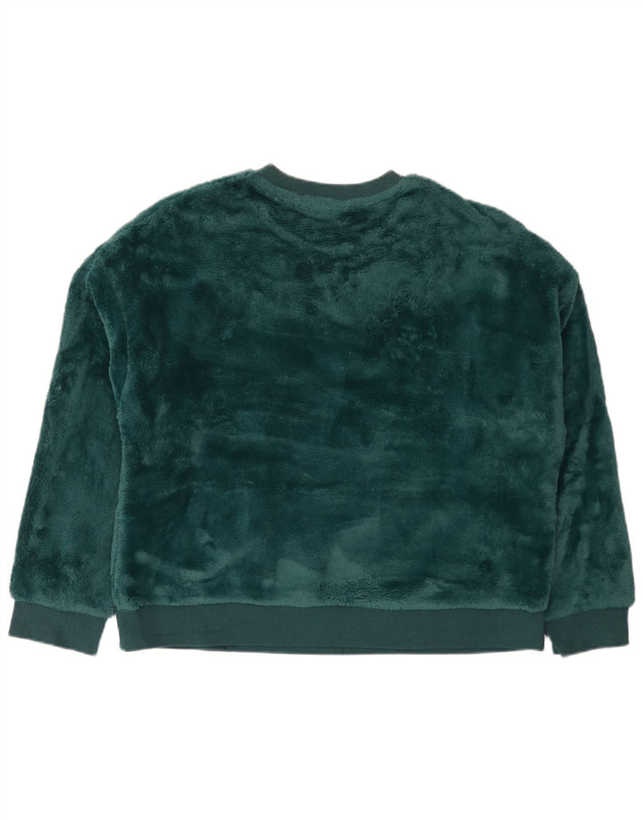 Marks & Spencer - Sudadera de terciopelo para mujer, talla 40, color verde medio