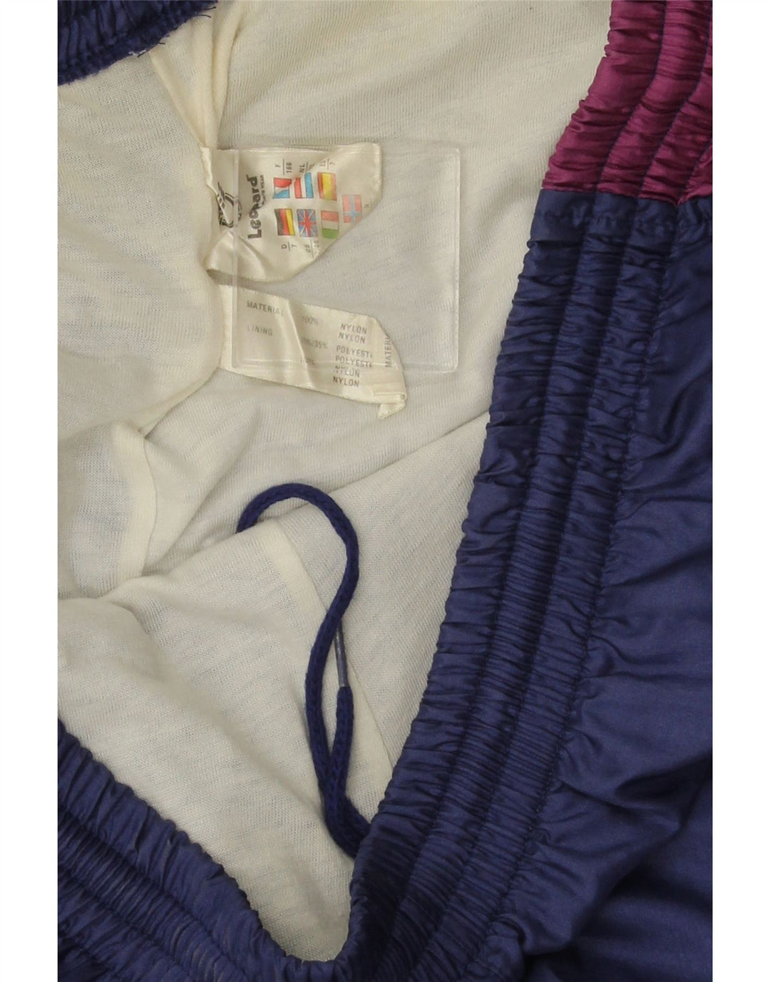 LEOPARD Pantalones de chándal para hombre Joggers UK 42/44 Large Azul marino