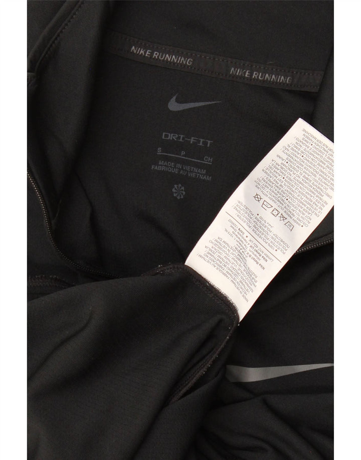 Nike Dri Fit - Chándal con cremallera y cuello para mujer, talla S, color negro