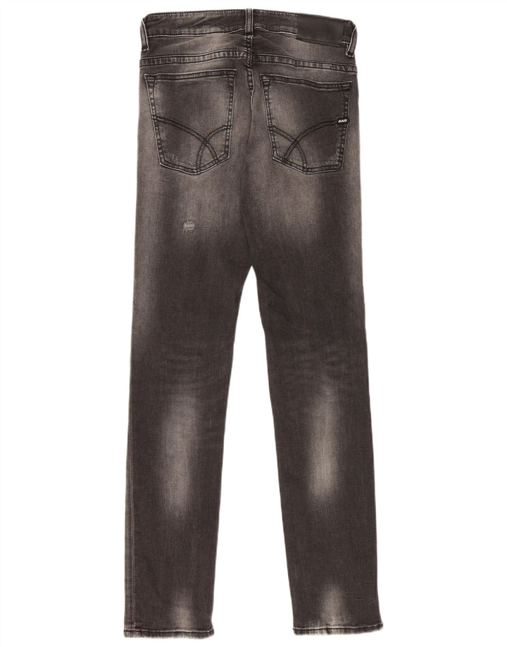 Gas Hombre Anders Vaqueros Slim Desgastados W30 L32 Algodón Gris