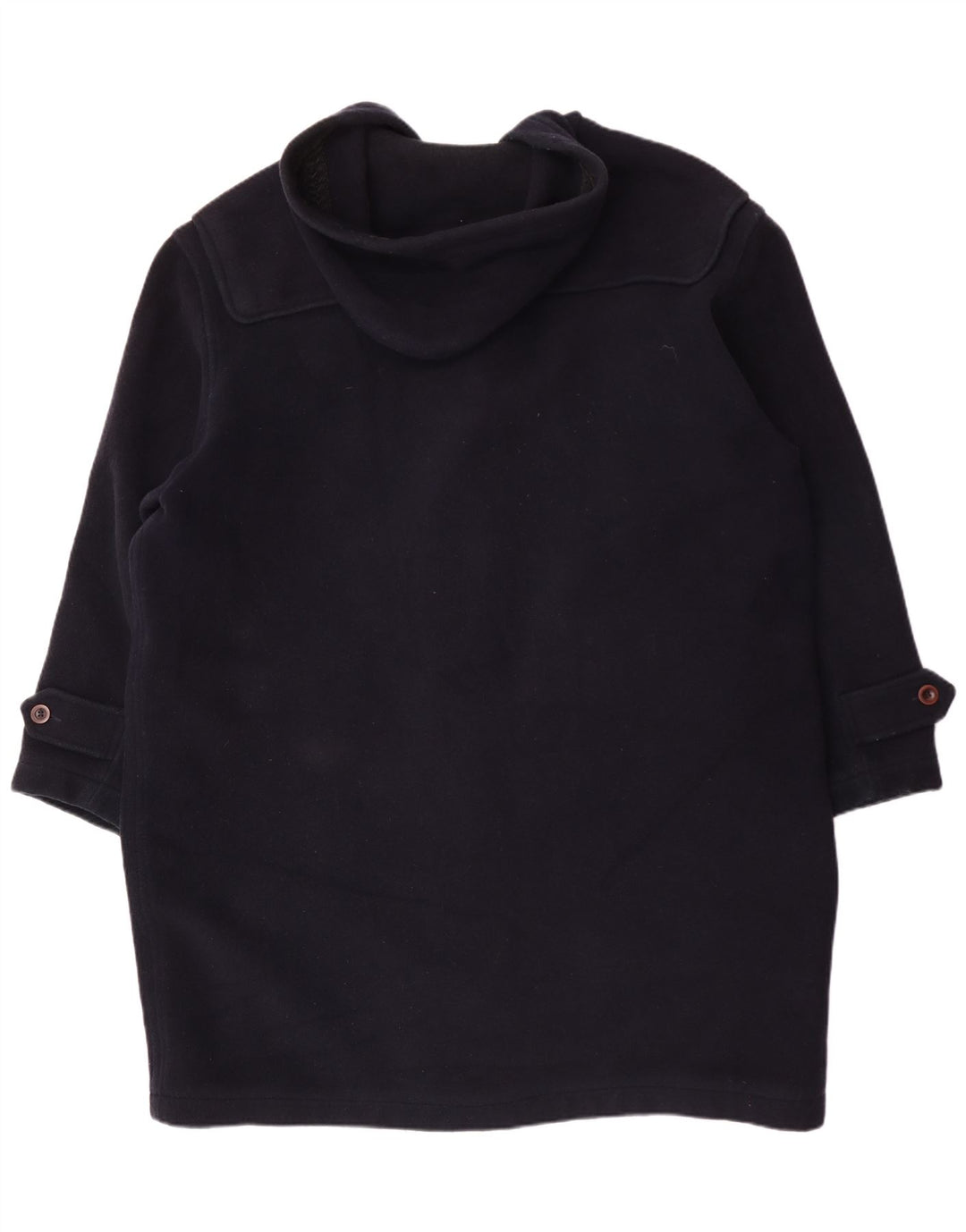 BENETTON Trenca con capucha para hombre IT 54 2XL Lana azul marino