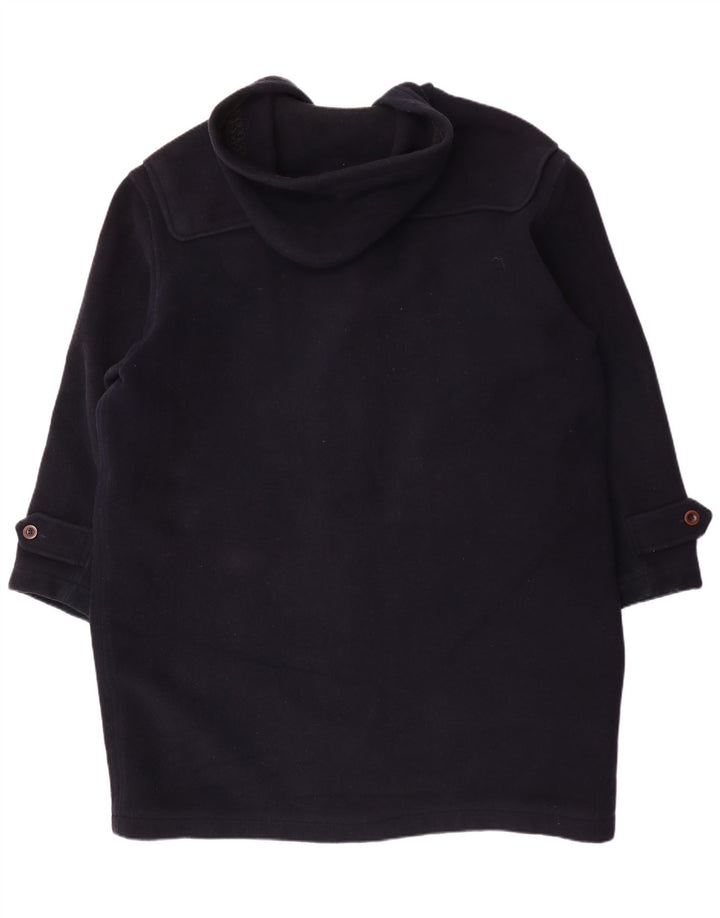 BENETTON Trenca con capucha para hombre IT 54 2XL Lana azul marino