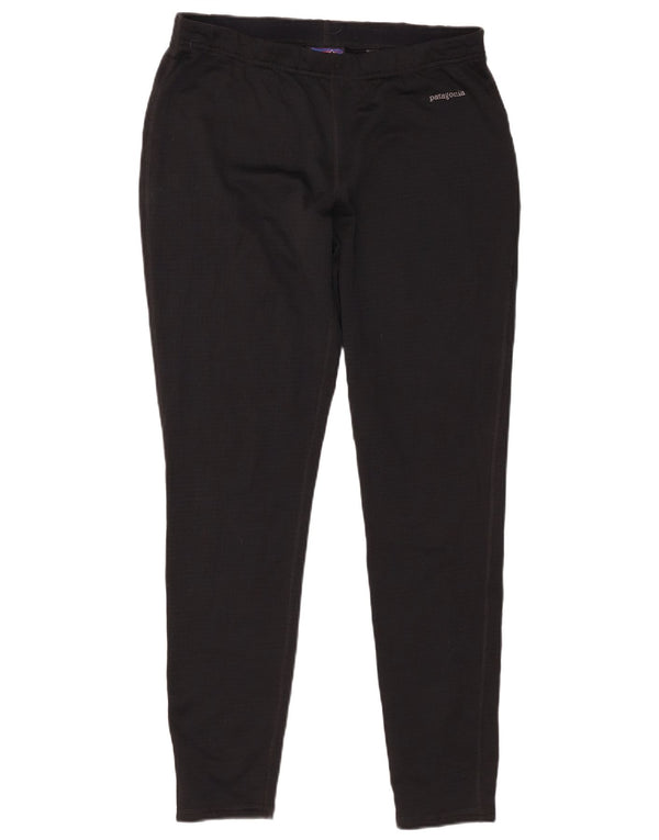 Leggings Patagonia Mujer Polartec UK 40 Grande Poliéster Negro