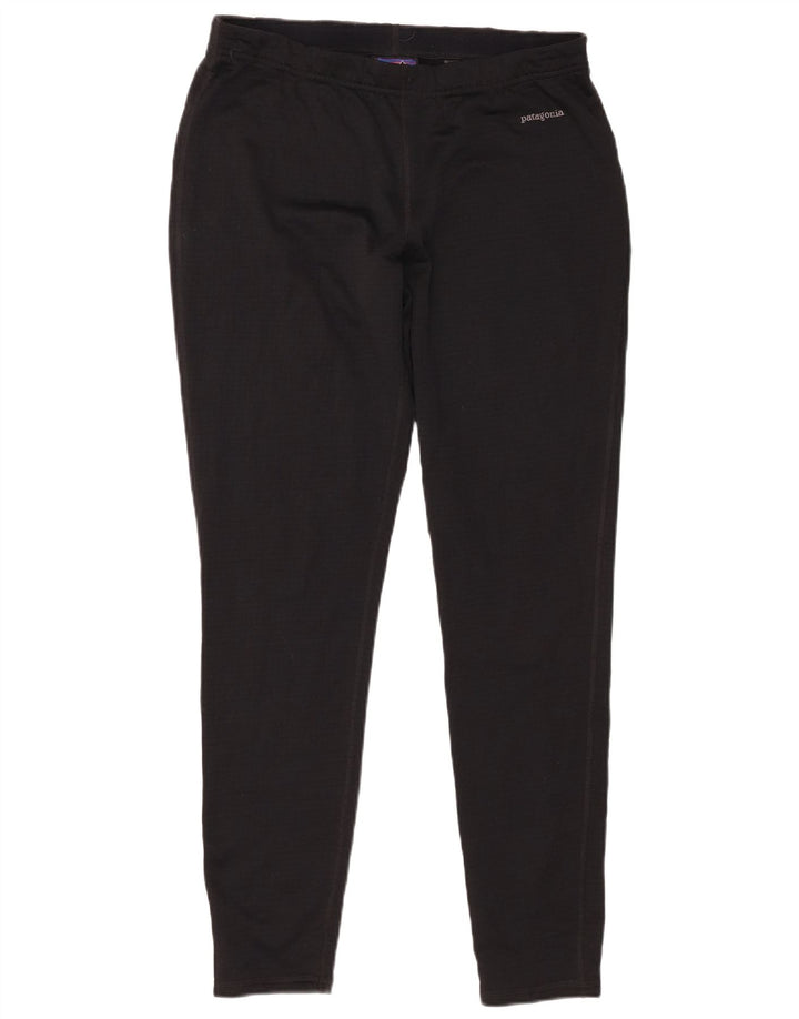 Leggings Patagonia Mujer Polartec UK 40 Grande Poliéster Negro