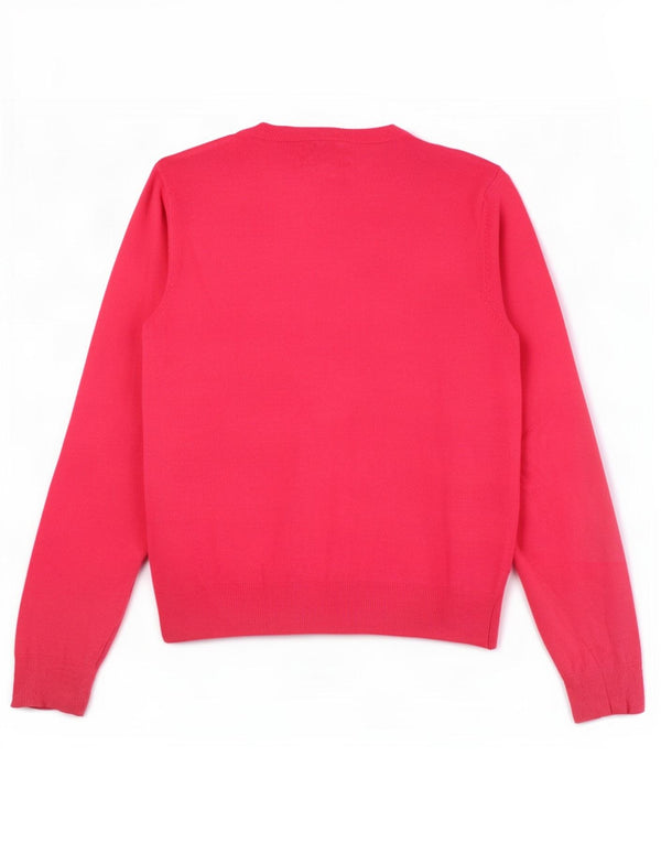 Marks & Spencer - Cárdigan corto para mujer, talla 40, viscosa rosa mediana