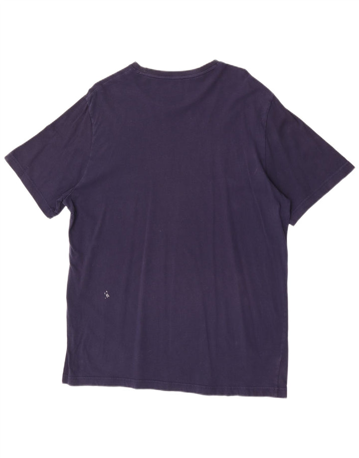 Puma Camiseta gráfica para hombre Top 2XL Azul marino