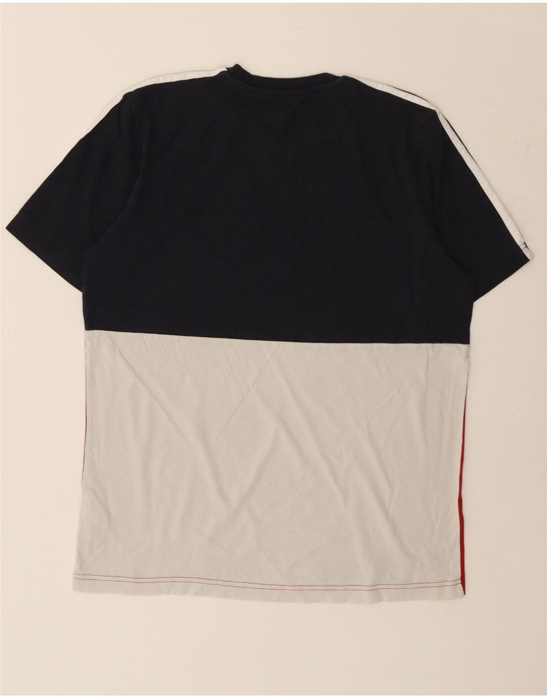 ADIDAS Camiseta para hombre Top Medium Multicolor Colorblock Algodón