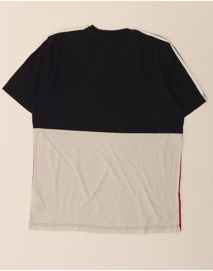 ADIDAS Camiseta para hombre Top Medium Multicolor Colorblock Algodón