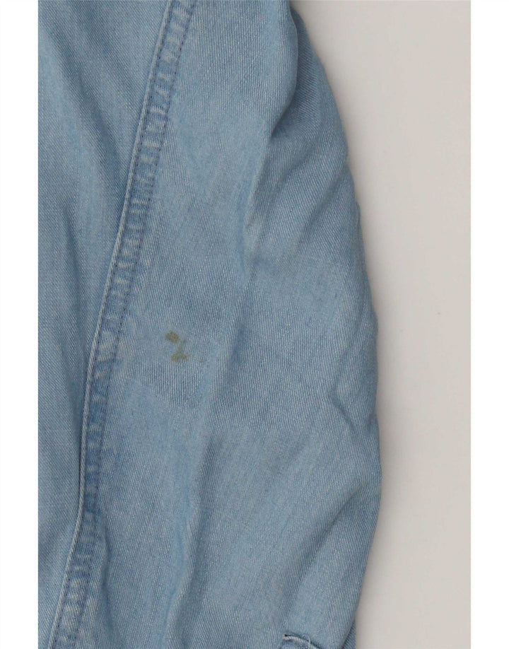Chaps Camisa vaquera para mujer UK 20 2XL Azul Lyocell