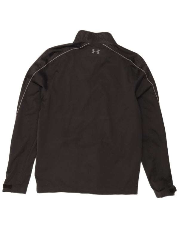 Under Armour Chándal para hombre Top Jacket Small Poliéster a rayas negras