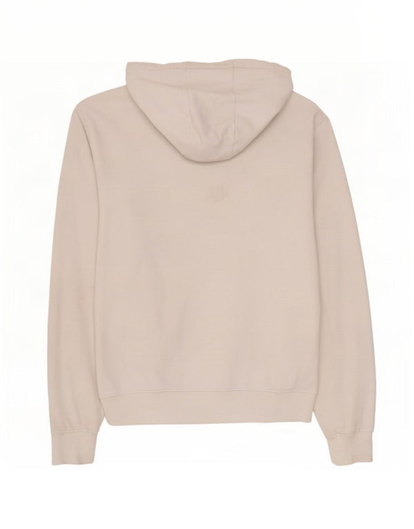 HUGO BOSS Hombre | Jersey con capucha y estampado gráfico pequeño de algodón blanco