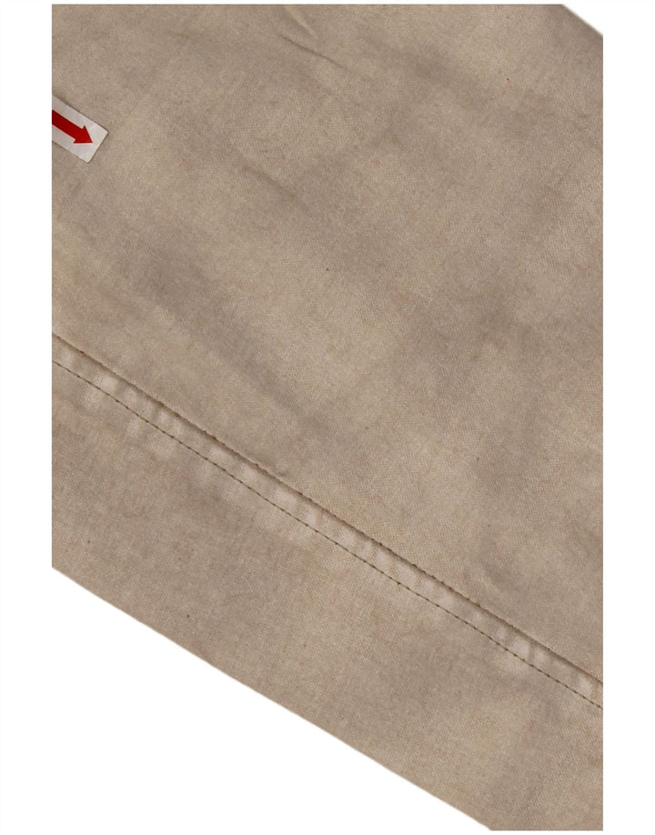 MURPHY & NYE Abrigo cruzado para mujer UK 44 Algodón beige medio