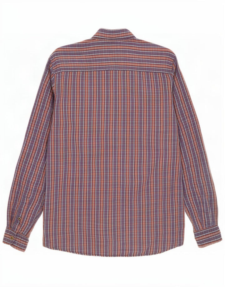 Camisa Jack & Jones Hombre Algodón Azul Medio A Cuadros