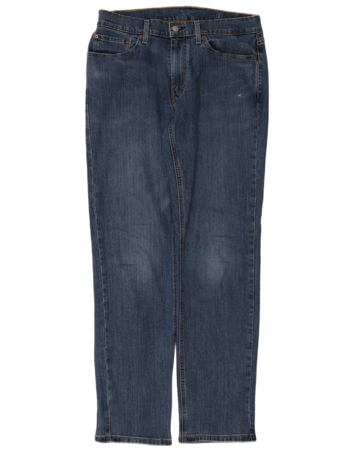 Levi's Jeans rectos atléticos 541 para hombre W32 L34 Algodón azul