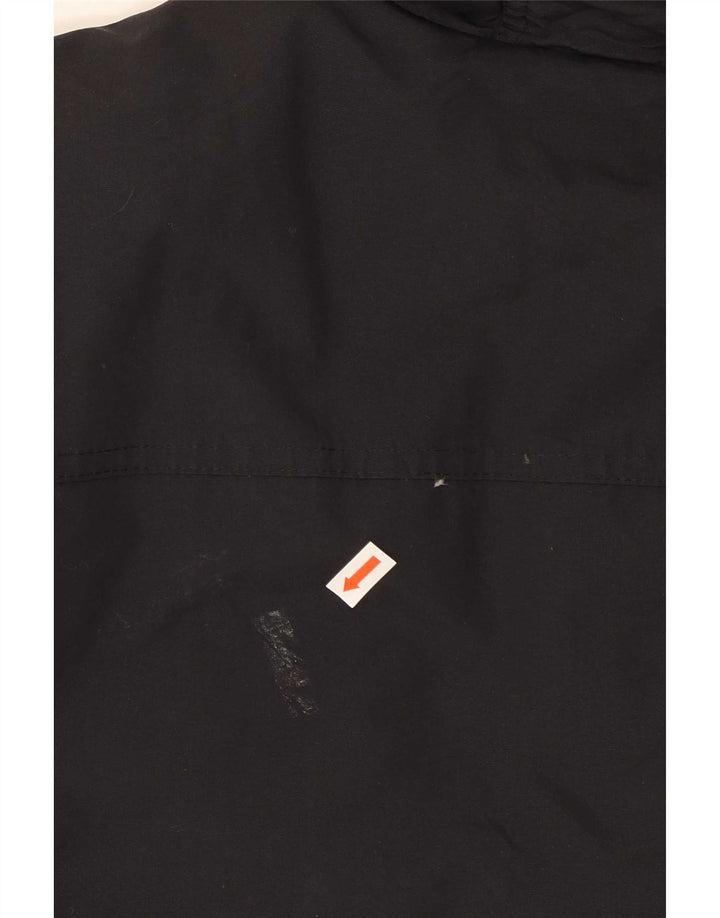 Lee Chaqueta acolchada con capucha para hombre UK 40 Large Poliéster negro