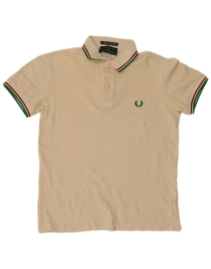 Polo Fred Perry Hombre Algodón Beige Medio