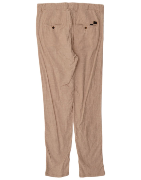Jack & Jones Mens Slim Chino Pants W32 L32 Beige