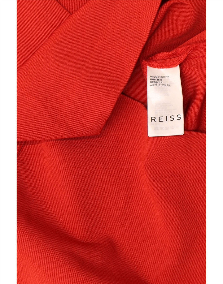 Vestido tubo Reiss para mujer UK 8 Small Viscosa roja