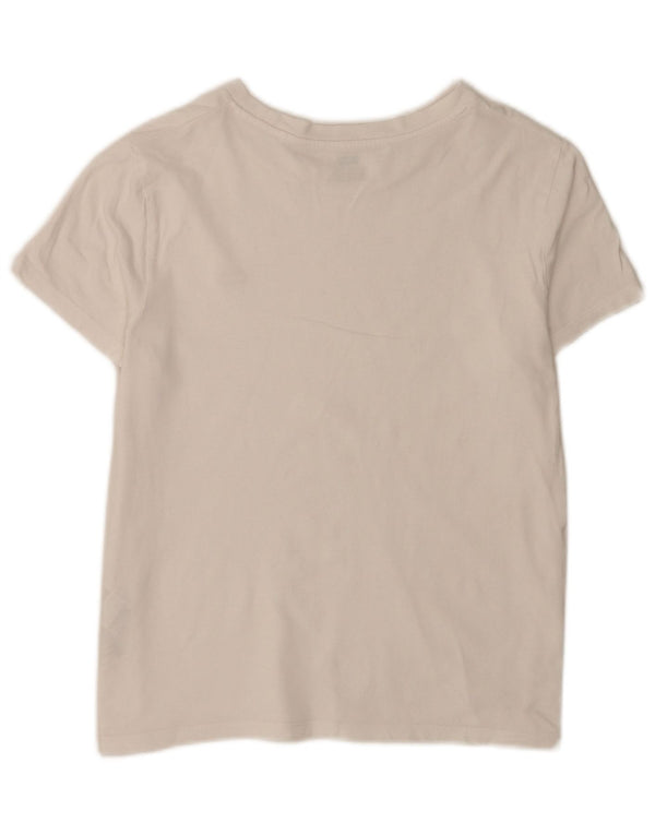 Levi's Camiseta para mujer Top UK 12 Medium White Cotton