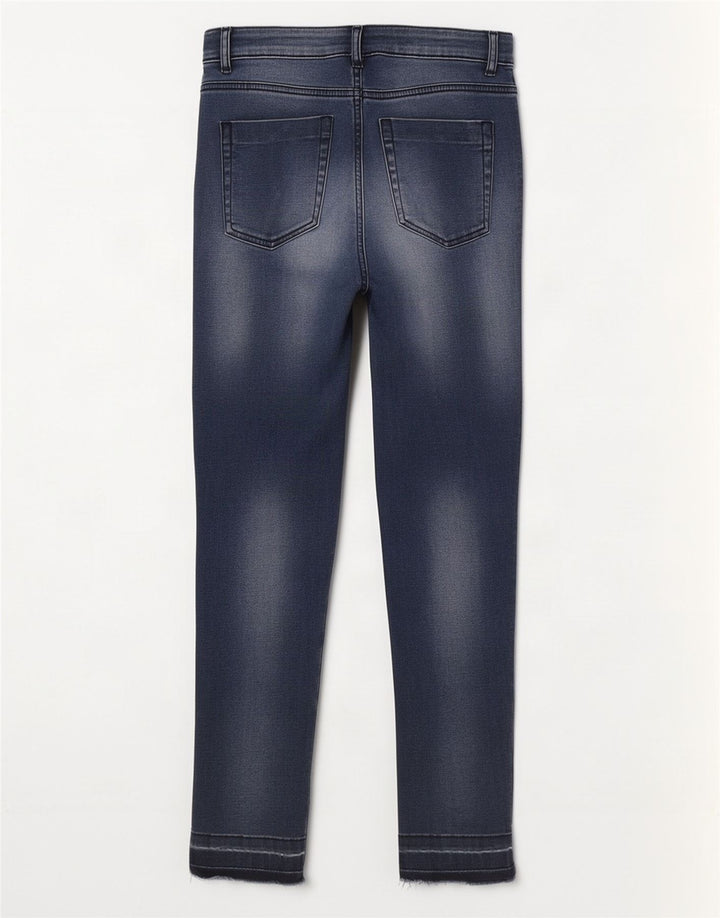 Benetton Vaqueros Pitillo Mujer W27 L27 Azul