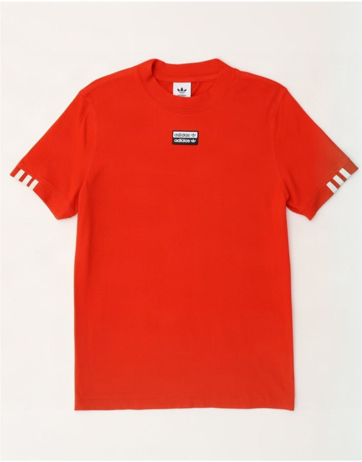 Camiseta Adidas Hombre Top Medium Naranja Algodón
