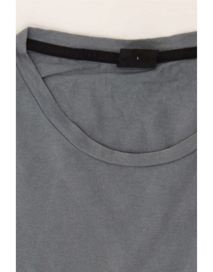 Hugo Boss - Camiseta para hombre, talla grande, color azul