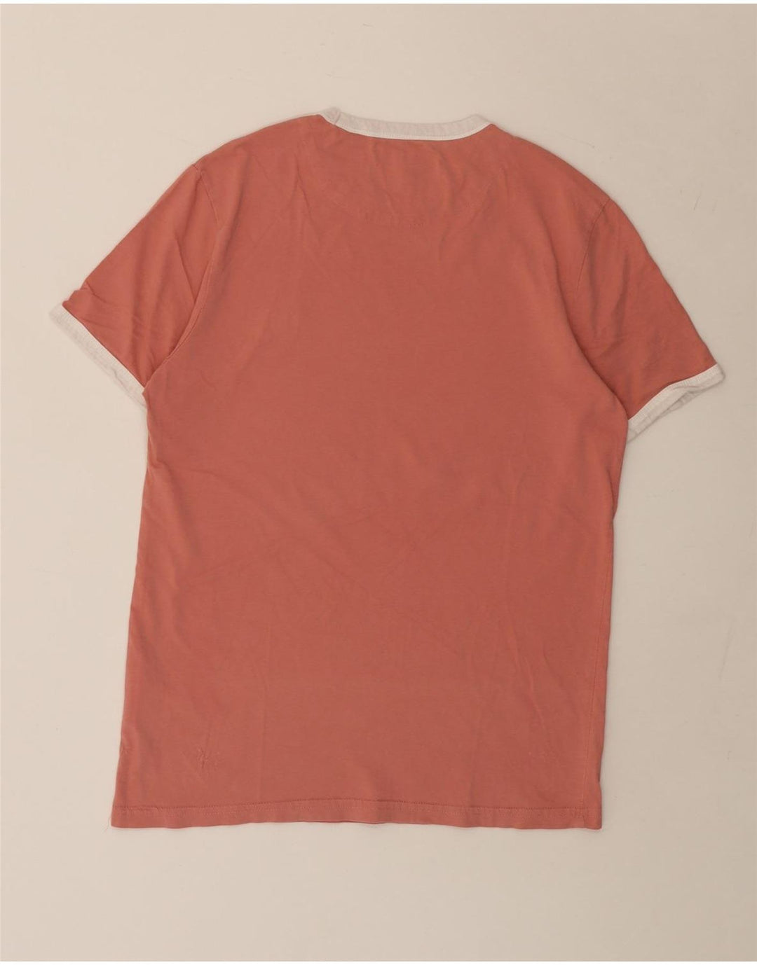 Camiseta Lyle & Scott Hombre Top Small Rosa Algodón