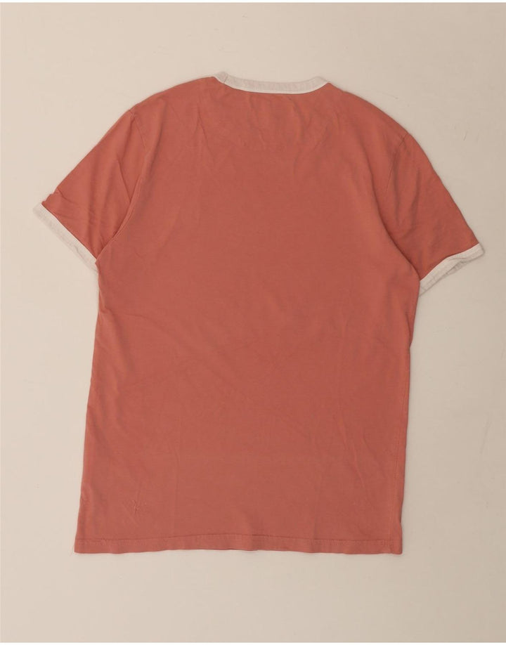 Camiseta Lyle & Scott Hombre Top Small Rosa Algodón
