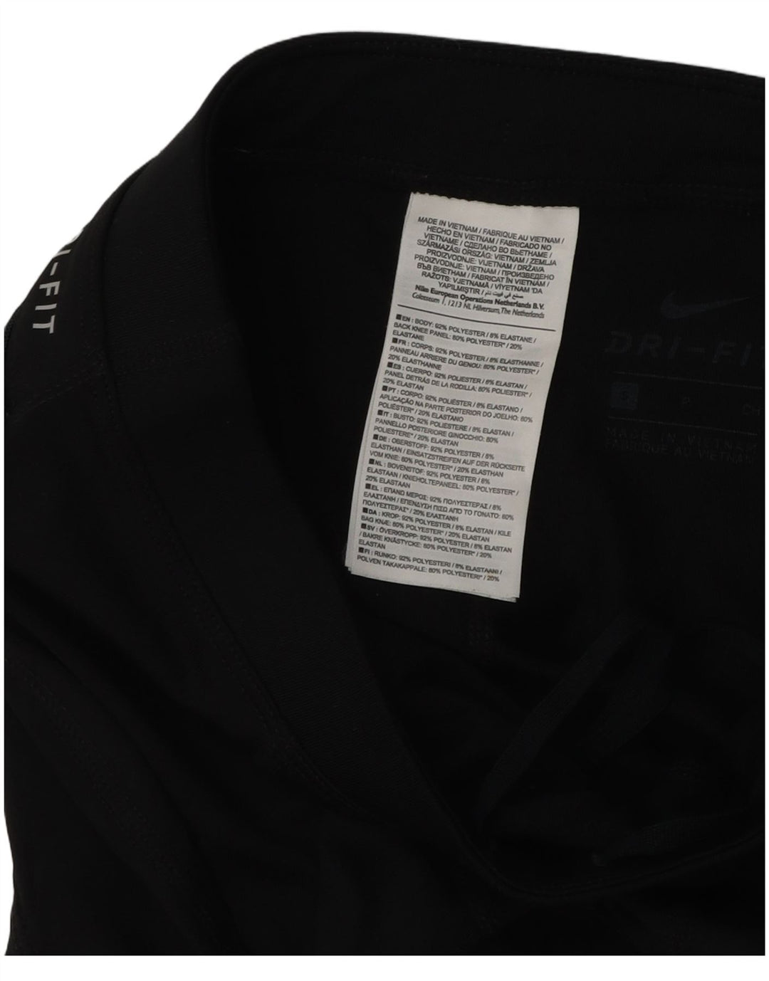 Nike Leggings Dri Fit para mujer UK 8 Small Poliéster negro