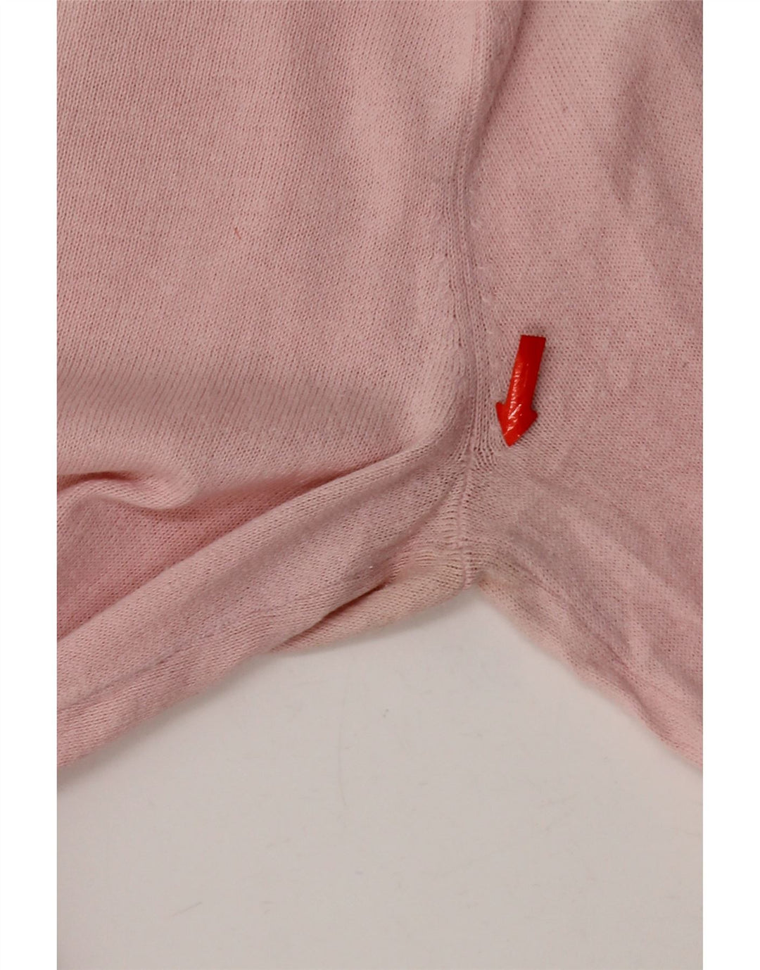 Tommy Hilfiger Suéter con cuello en V para mujer UK 12 Medium Pink