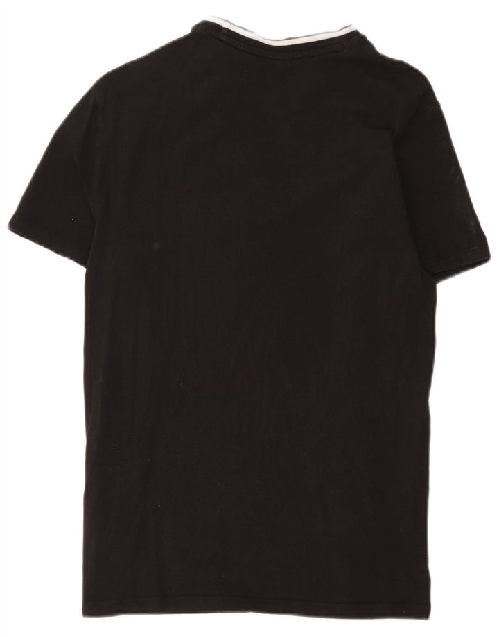 Calvin Klein - Camiseta para hombre, talla pequeña, algodón negro