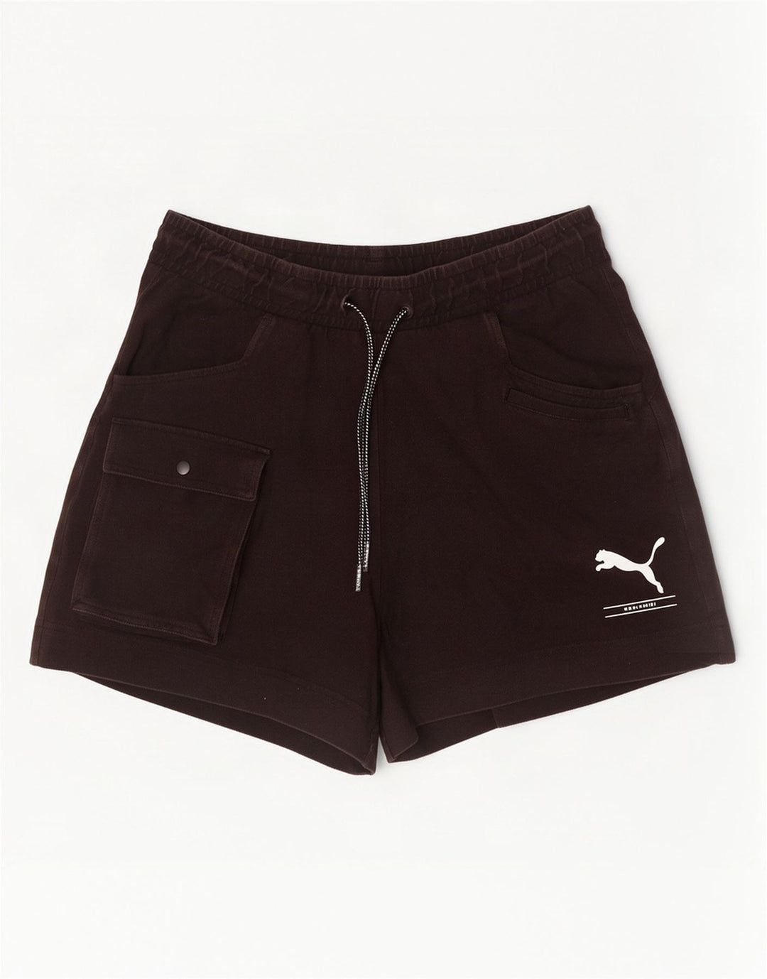 Puma Mens Cargo Sport Shorts Pequeño Negro