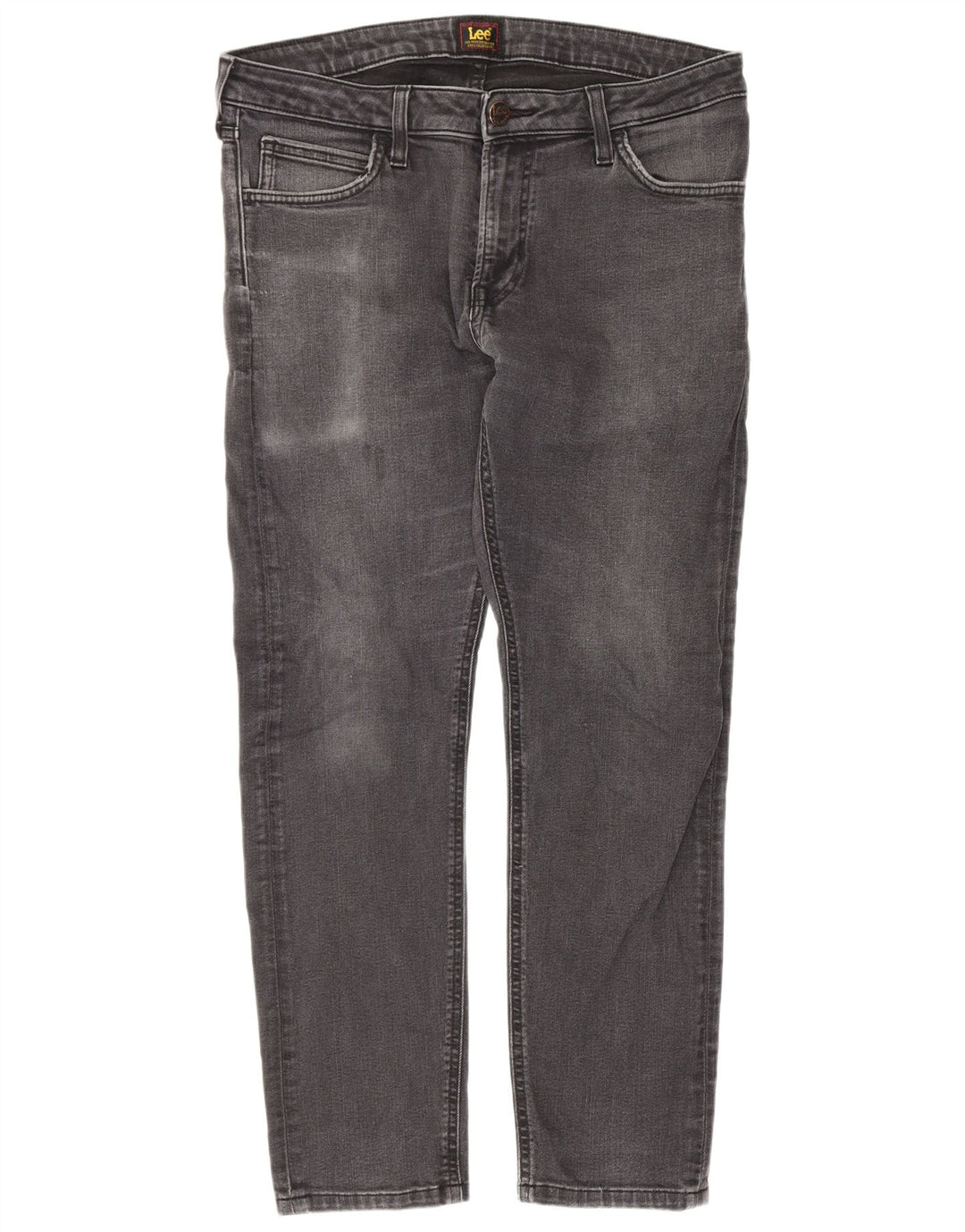 Vaqueros pitillo para mujer Lee W33 L27 Algodón gris