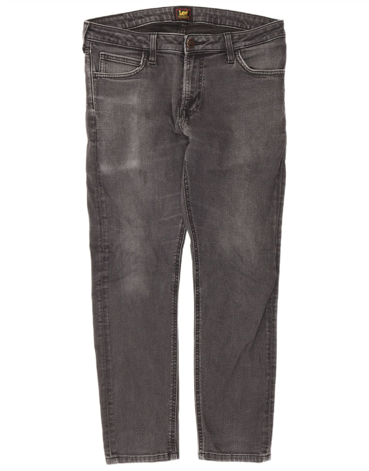Vaqueros pitillo para mujer Lee W33 L27 Algodón gris